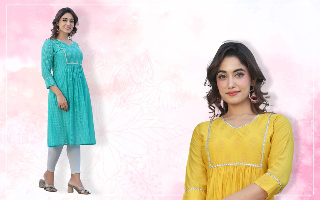 Why do Indian women prefer wearing kurtis?